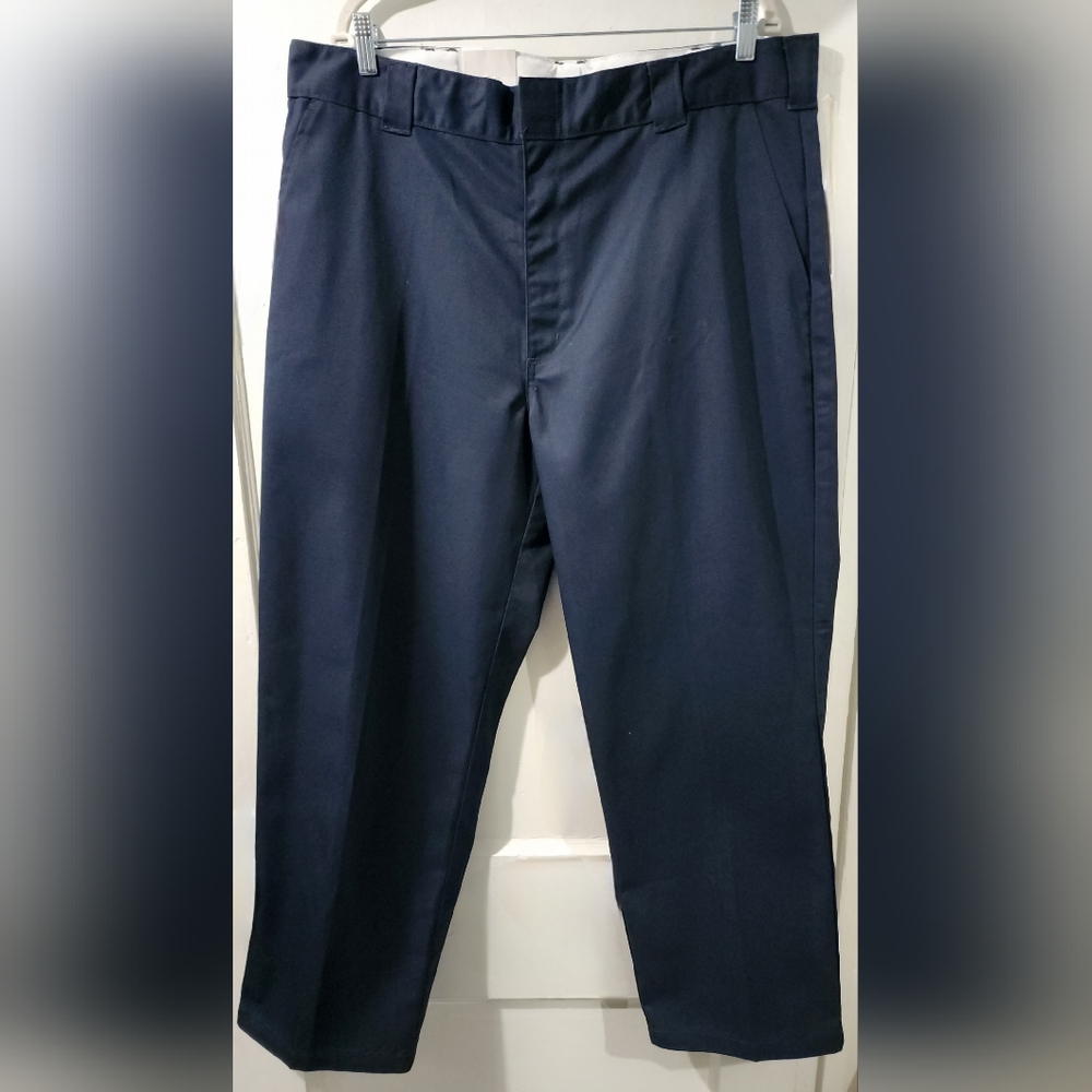 Dickies Men's Loose Fit Navy Work Pants size 40x30